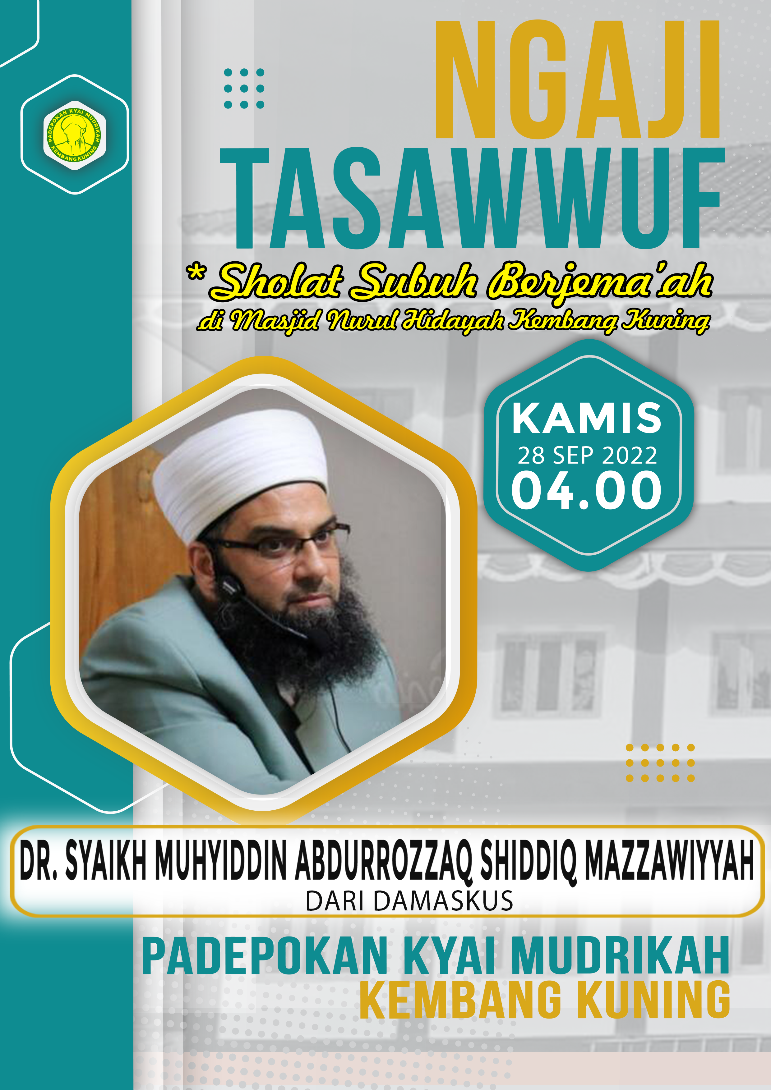 FLYER Dr. Syaikh Muhyiddin Abdurrozzaq Shiddiq Mazzawiyyah.png