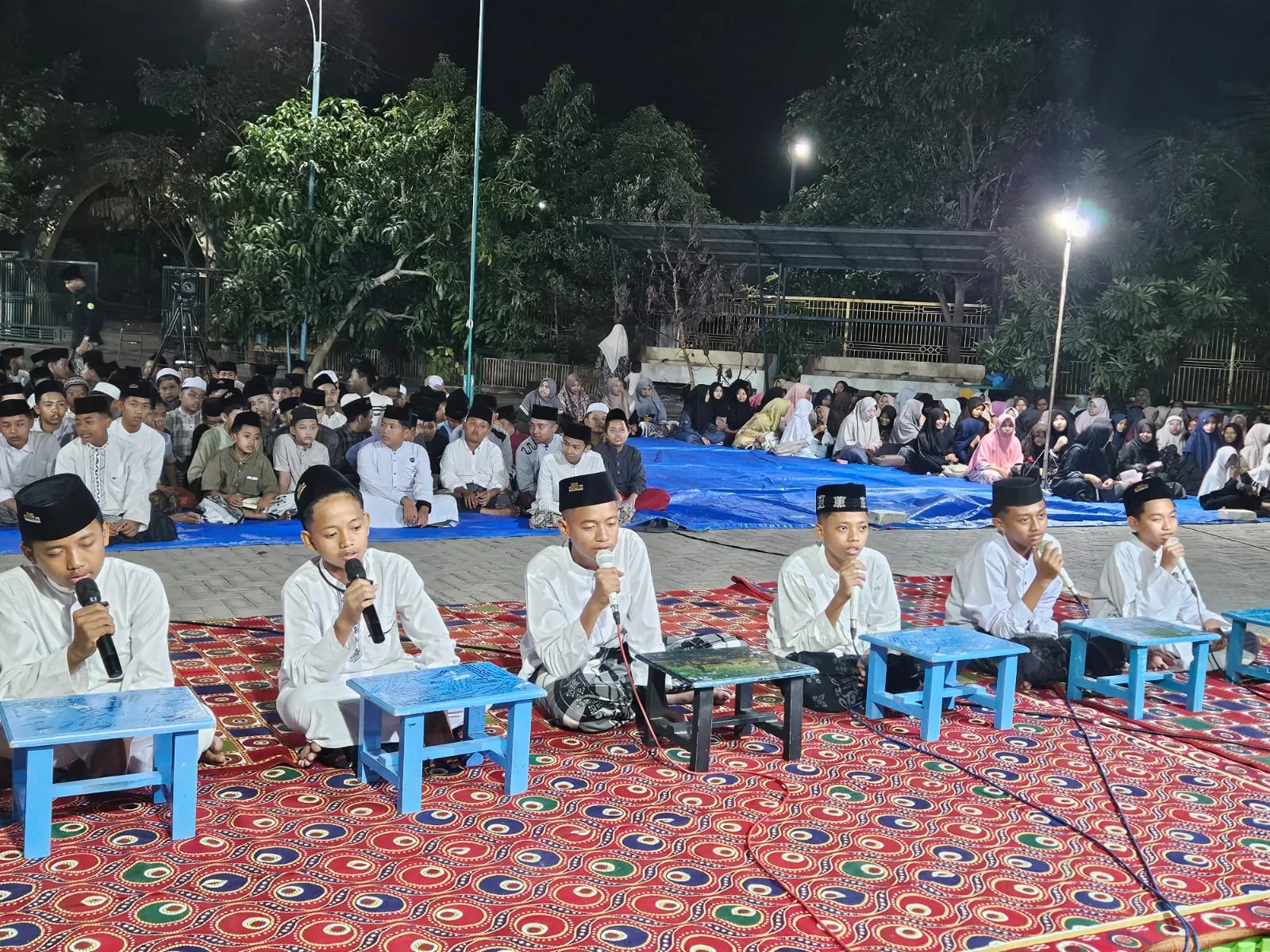 I’lan Tasmi’ Al-Qur’an santri MTs/MA Kyai Mudrikah Kembang Kuning: Menghidupkan Hafalan Menjadi Karakter dan Perilaku