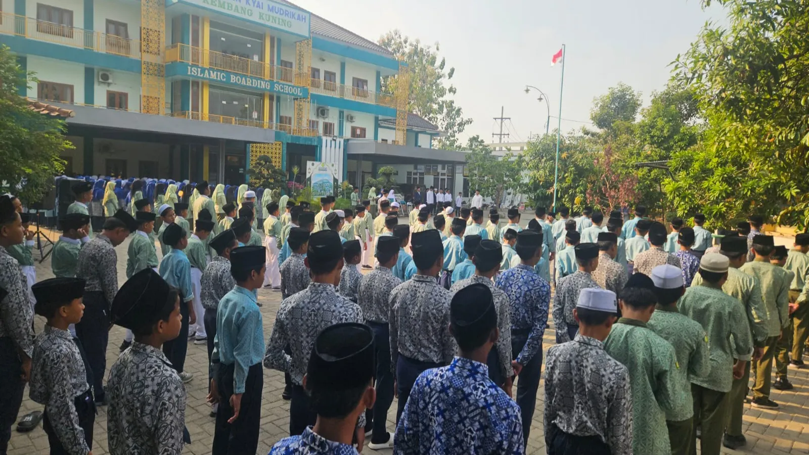 Kesaktian Pancasila dalam Semangat Belajar Santri: MTs-MA Kyai Mudrikah Hidupkan Nilai Kebangsaan melalui Tujuh Pilar Pendidikan