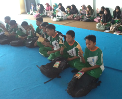 Setiap Pagi Santri IBS PKMKK Lalaran Nadhom Imrithi dan Alfiyah Ibnu Malik
