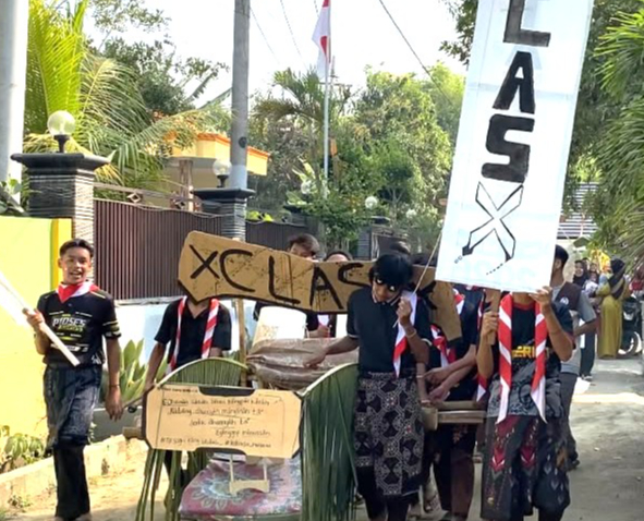 Memupuk Jiwa Nasionalisme, Santri IBS PKMKK Gelar Karnaval HUT ke-81 Republik Indonesia