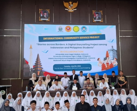 Santri Padepokan Kiai Mudrikah Pamekasan Berbagi Wawasan Pada Ajang Internasional